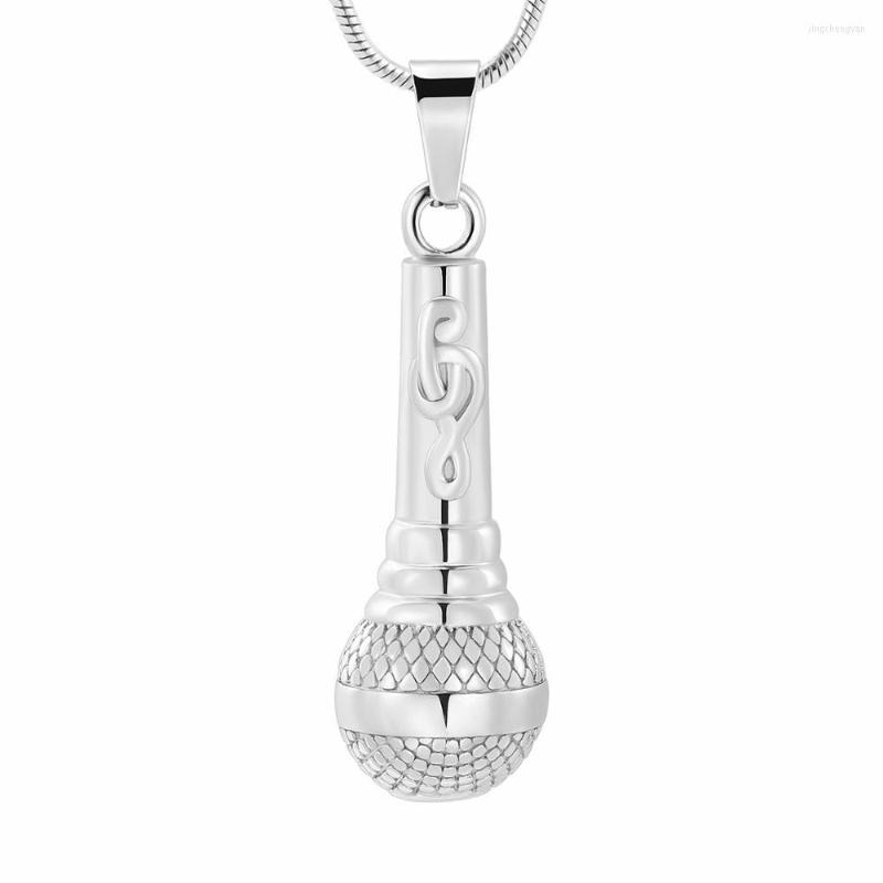 Pendant Necklaces Cremation Jewelry Mens Women Microphone Urn Necklace For Ashes Holder Keepsake
Pendant Necklaces Cremation Jewelry Mens Women Microphone Urn Necklace For Ashes Holder Keepsake