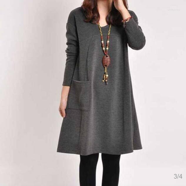 Casual Dresses Women's Dress Large Size Loose Fat Mm Plus Fertilizer To Increase Long-sleeved 200 Kg Elegant, Gray
Casual Dresses Women's Dress Large Size Loose Fat Mm Plus Fertilizer To Increase Long-sleeved 200 Kg Elegant, Gray