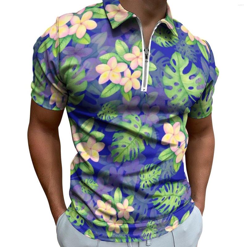 Men's Polos Tropical Palm Leaves Polo Shirts Male Flower Print Casual Shirt Summer Cool Zipper T-Shirts Short Sleeve Design Oversize Clothes, Style-6
Men's Polos Tropical Palm Leaves Polo Shirts Male Flower Print Casual Shirt Summer Cool Zipper T-Shirts Short Sleeve Design Oversize Clothes, Style-6