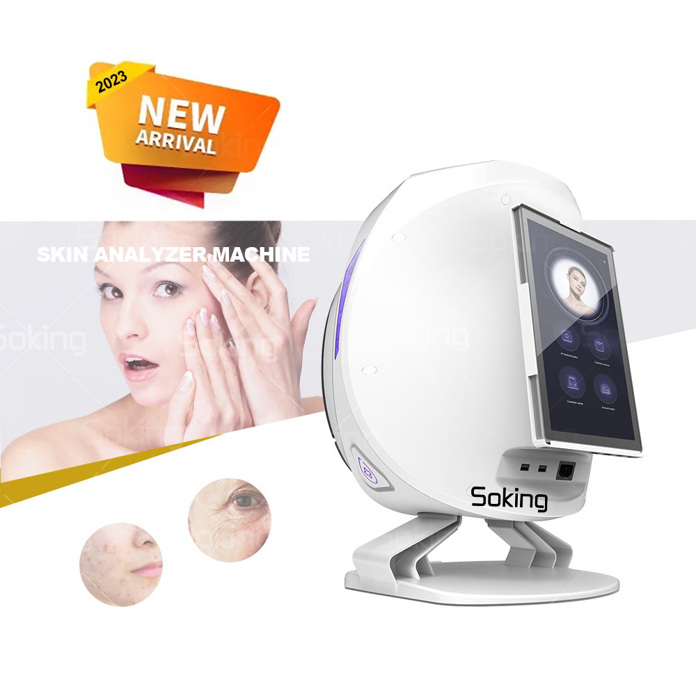 Professional 3D Facial Scanner Skin Analyzer Machine 36 Millions Hd Cameras Huge Data Mangament Device Intelligent System Detect Skin Problem Diagnosis
Professional 3D Facial Scanner Skin Analyzer Machine 36 Millions Hd Cameras Huge Data Mangament Device Intelligent System Detect Skin Problem Diagnosis