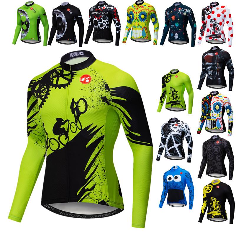 Racing Jackets 2023 Men' Cycling Jersey Long Sleeves Breathable Road Bike MTB Autumn Bicycle Clothes Team Shirt Biking Clothing, Color 17
Racing Jackets 2023 Men' Cycling Jersey Long Sleeves Breathable Road Bike MTB Autumn Bicycle Clothes Team Shirt Biking Clothing, Color 17