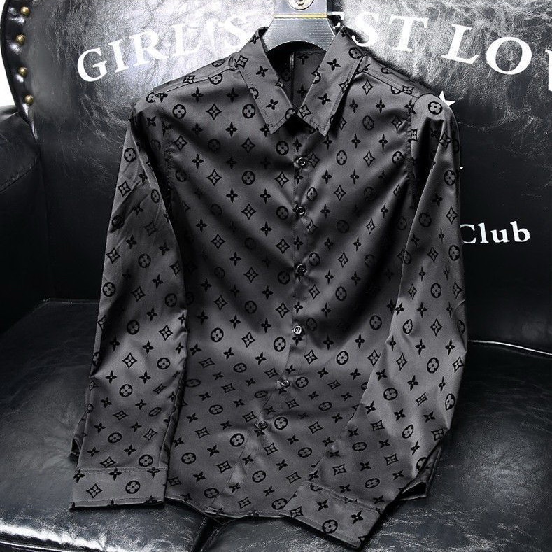 Shirt Men Black Long sleeved Shirts Men Korean Comfortable Blouses Casual Loose Classic Single Breasted Shirt -4XL
Shirt Men Black Long sleeved Shirts Men Korean Comfortable Blouses Casual Loose Classic Single Breasted Shirt -4XL