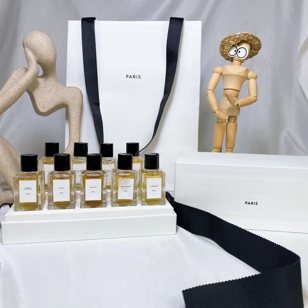 Paris Brand Perfume 10ml 9piece Set Eau De Parfum Neutral Fragrance Long Lasting Good Smell EDP Man Women Travel Spray 9 in 1 Cologne Sample Gift Box Kit
Paris Brand Perfume 10ml 9piece Set Eau De Parfum Neutral Fragrance Long Lasting Good Smell EDP Man Women Travel Spray 9 in 1 Cologne Sample Gift Box Kit