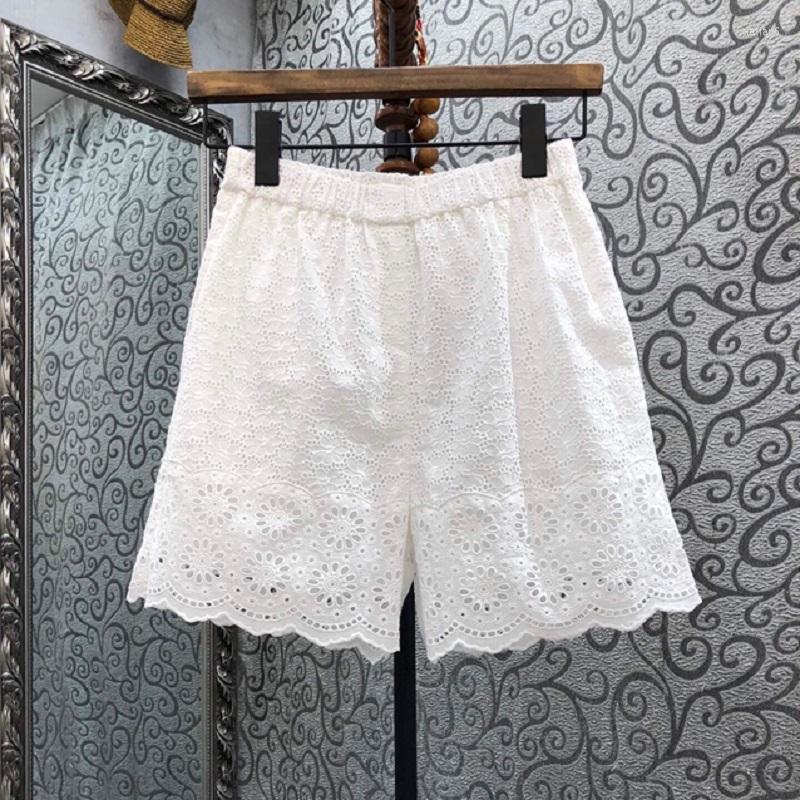 Women' Shorts Cotton 2023 Summer Fashion White Black Women Elastic Waist Allover Hollow Out Embroidery Casual Vintage Short
Women' Shorts Cotton 2023 Summer Fashion White Black Women Elastic Waist Allover Hollow Out Embroidery Casual Vintage Short