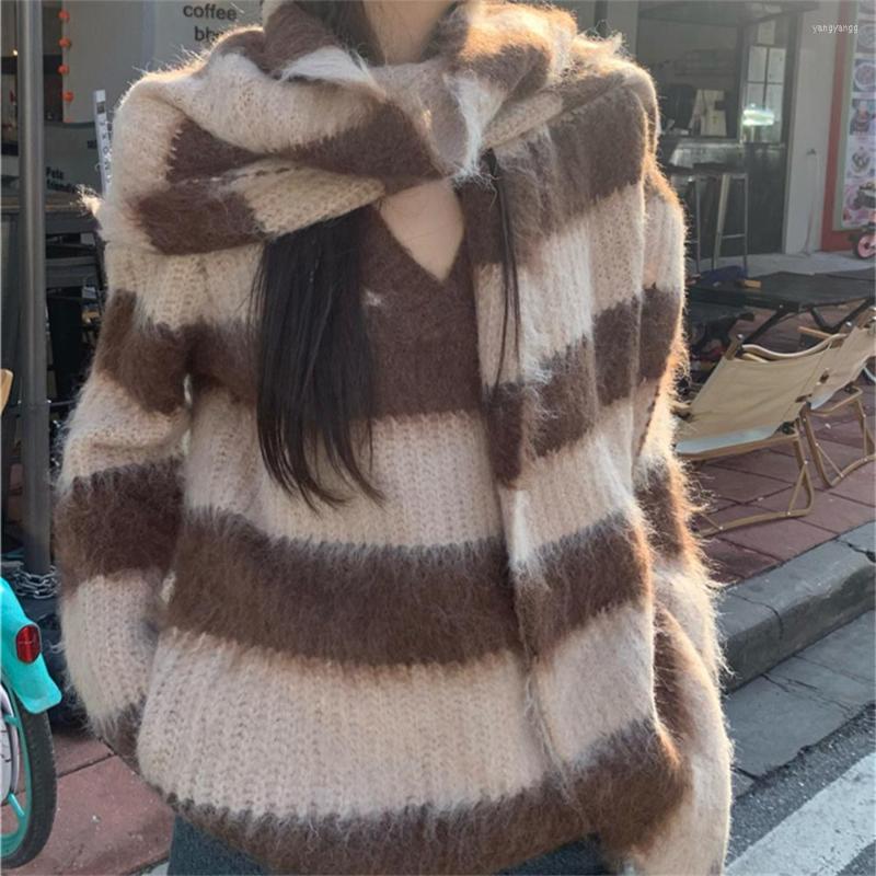 Women's Sweaters PLAMTEE All Match Soft Women With Scarf Fashion Loose Chic Striped Pullovers Vintage Winter Warm Office Lady Knitted, Photo color
Women's Sweaters PLAMTEE All Match Soft Women With Scarf Fashion Loose Chic Striped Pullovers Vintage Winter Warm Office Lady Knitted, Photo color