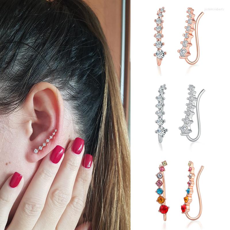 Dangle Earrings Climbing For Women Kpop Jewelry Zircon Rose Gold Color Piercing Earring Women's Ear Cuffs Wholesale
Dangle Earrings Climbing For Women Kpop Jewelry Zircon Rose Gold Color Piercing Earring Women's Ear Cuffs Wholesale
