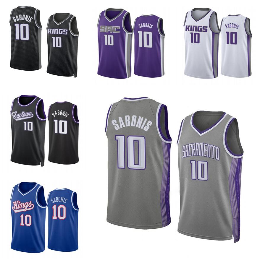 Domantas Sabonis Basketball jerseys S-XXL 2022-23 white blue Men Women kids city jersey, With logo
Domantas Sabonis Basketball jerseys S-XXL 2022-23 white blue Men Women kids city jersey, With logo