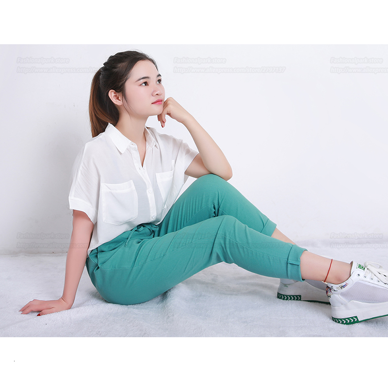 Women's Pants Capris Summer Harem Pants Women High Waist Loose Straight Nine Pants Womens Casual Trousers OL Pants Women Slacks 230413