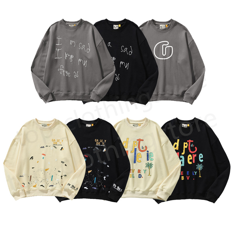 Designer Hoodies Galleries Tops Depts hooded Mens women Fashion Loose pullover Sweatshirt Casual Unisex Cottons letter print Luxurys Clothing Size S-XL
Designer Hoodies Galleries Tops Depts hooded Mens women Fashion Loose pullover Sweatshirt Casual Unisex Cottons letter print Luxurys Clothing Size S-XL