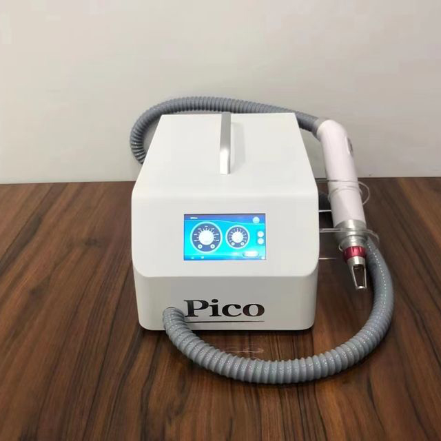 Multiwavelength 3 Probes Changeable Nd Yag Picolaser Tattoo Removal Eyebrow Eyeline Cleaning Pigmentation Improving Speckle Freckle Remove Instrument