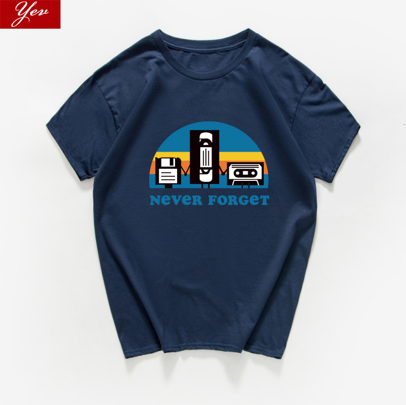 Men's T-Shirts Never Forget Sarcastic Graphic Music Novelty Funny T Shirt men casual cotton top letter printed Men's T-shirt Tee shirt homme
