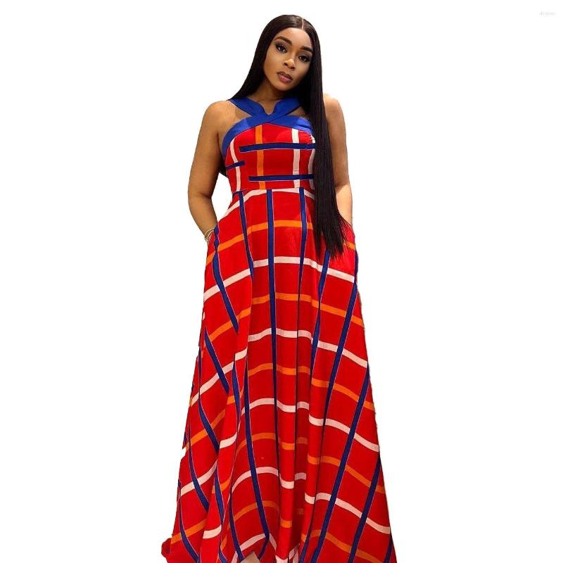 Ethnic Clothing African Dresses For Women Summer Sexy Sleeveless Polyester Printing Long Dress Maxi Dashiki Clothes
Ethnic Clothing African Dresses For Women Summer Sexy Sleeveless Polyester Printing Long Dress Maxi Dashiki Clothes