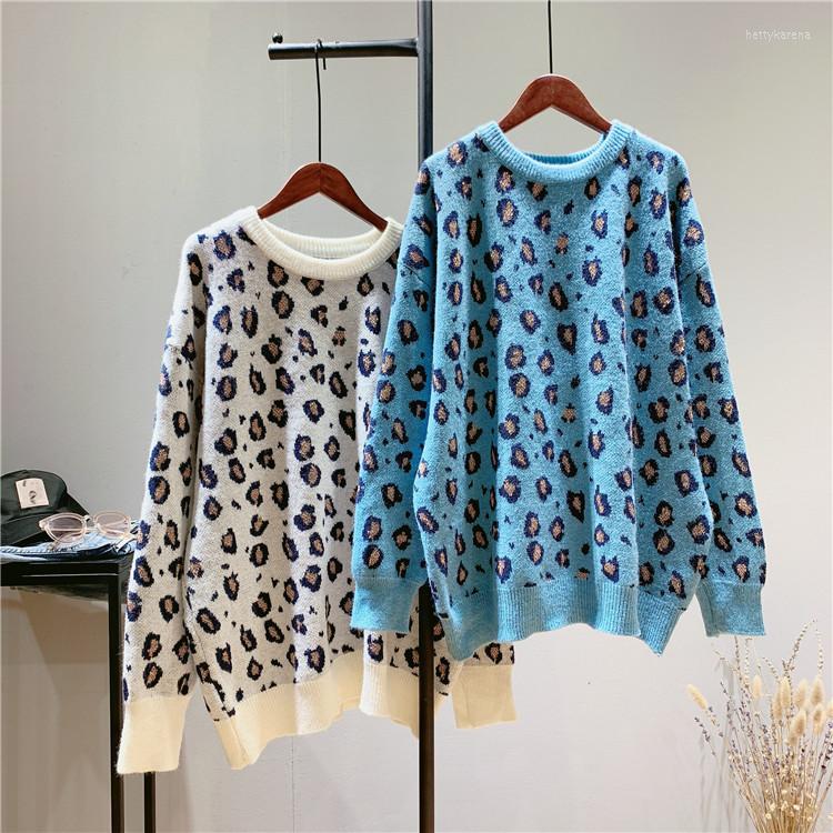 Women's Sweaters 2023 Autumn Knitted Loose Leopard Print Women Warm And Pullovers Winter Sweater Tricot Pull Femme, Khaki
Women's Sweaters 2023 Autumn Knitted Loose Leopard Print Women Warm And Pullovers Winter Sweater Tricot Pull Femme, Khaki