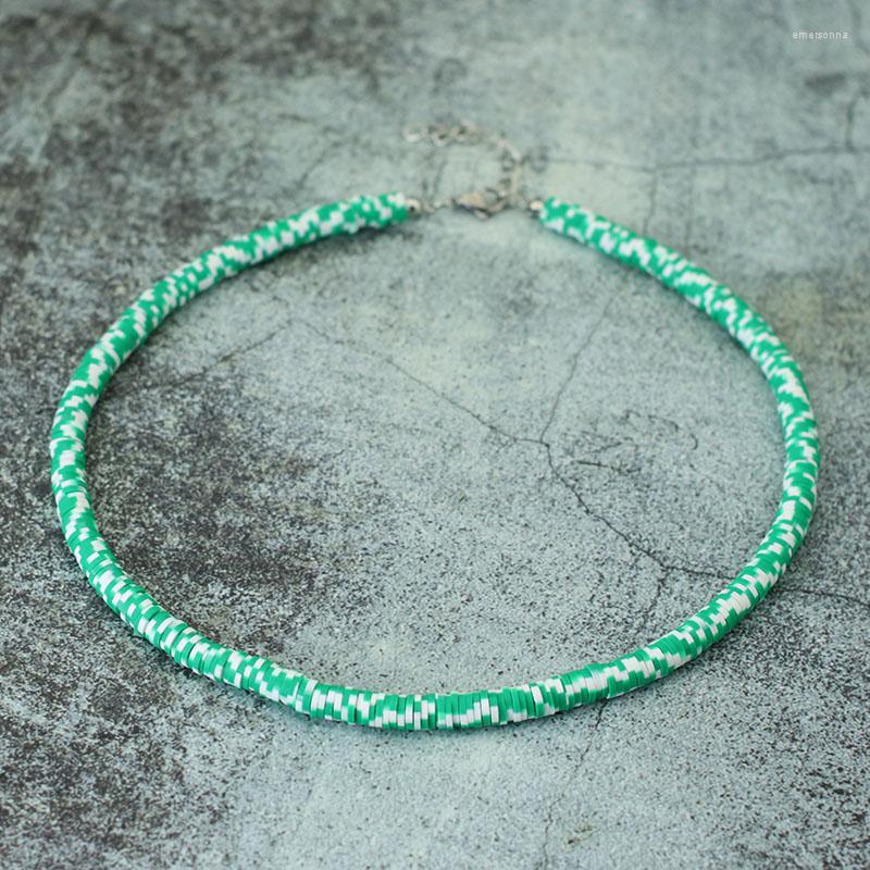 Choker In Necklace For Men Women Short Poly Clay Collar Beach Jewelry Accessories American Symbol Colar Christmas Collier
Choker In Necklace For Men Women Short Poly Clay Collar Beach Jewelry Accessories American Symbol Colar Christmas Collier