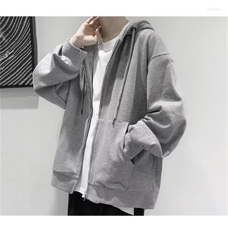 Men's Hoodies Hooded Sweatshirts Men Spring Casual Men's Hoodie Zipper Cardigans Sweatshirt Loose Tops, Gray
Men's Hoodies Hooded Sweatshirts Men Spring Casual Men's Hoodie Zipper Cardigans Sweatshirt Loose Tops, Gray