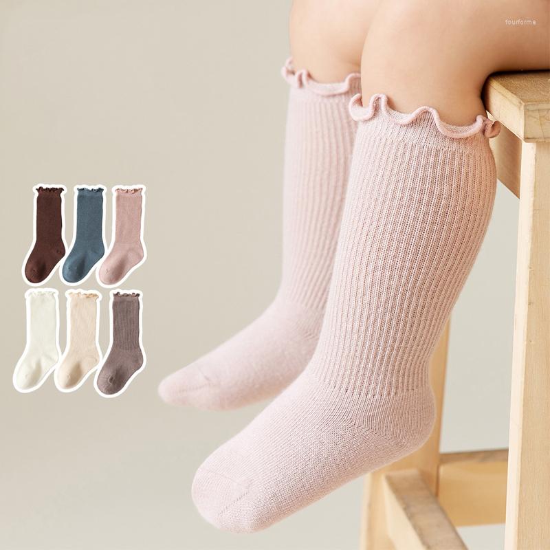 Men's Socks 3 Pairs/Lot 0-5 Years Old Baby Spring Cotton Solid Color Cute Lace Mid-Thigh Breathable Absorbent Boys Girls, White
Men's Socks 3 Pairs/Lot 0-5 Years Old Baby Spring Cotton Solid Color Cute Lace Mid-Thigh Breathable Absorbent Boys Girls, White