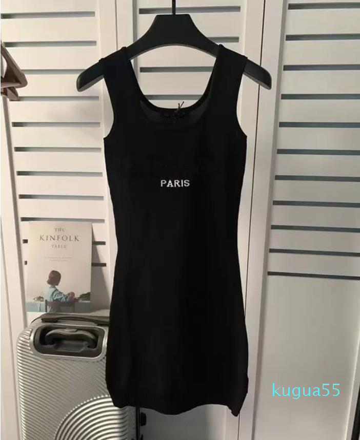 2023-Knit Designer Dress for Woman Long T shirt Black Girl Womens Designer Clothing Summer Casual Lady Bodycon Sleeveless Cotton Knitwear Letter Slim Fit Sexy, Red
2023-Knit Designer Dress for Woman Long T shirt Black Girl Womens Designer Clothing Summer Casual Lady Bodycon Sleeveless Cotton Knitwear Letter Slim Fit Sexy, Red