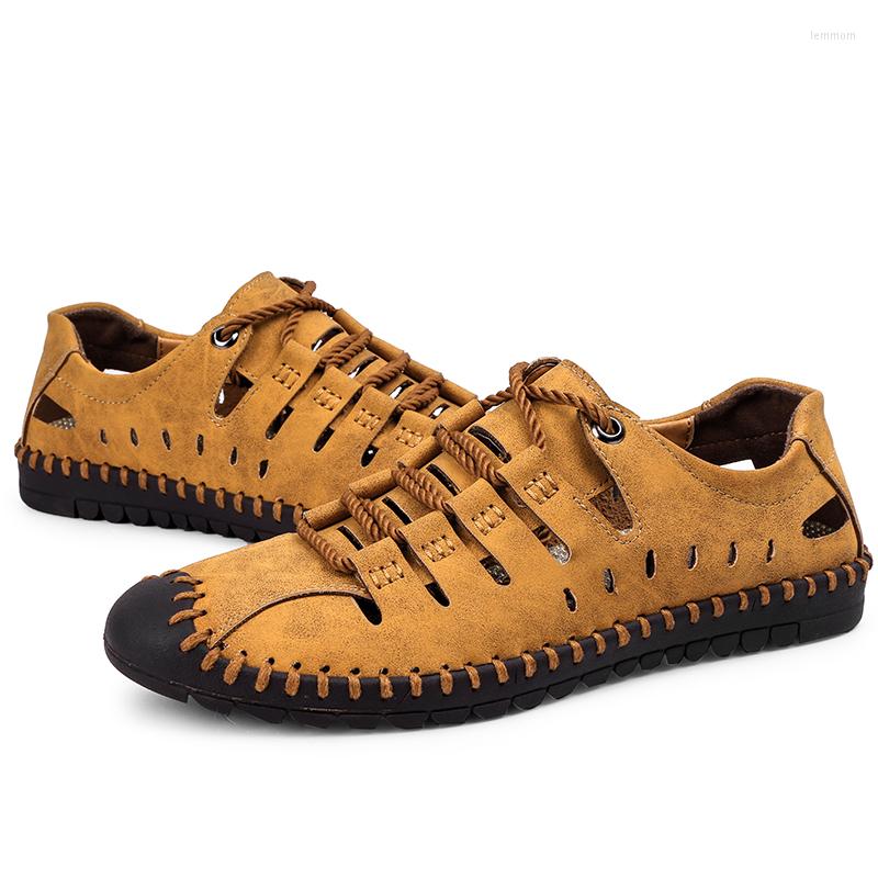 Sandals Brand Men's Summer Genuine Breathable Leather Roman Handmade Fashion Casual Beach Outdoor Trekking Size 38-48, Black
Sandals Brand Men's Summer Genuine Breathable Leather Roman Handmade Fashion Casual Beach Outdoor Trekking Size 38-48, Black