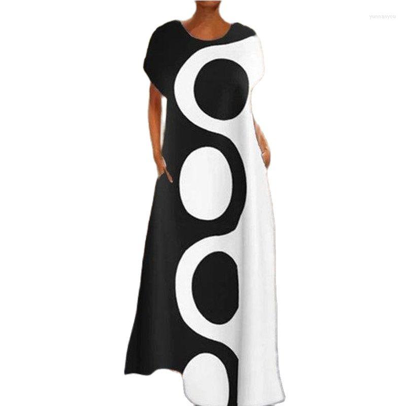 Party Dresses 2023 Summer Fashion Long Women Casual Printed Short Sleeve Plus Size Elegant Maxi Dress Robe Vestidos De Verano, White
Party Dresses 2023 Summer Fashion Long Women Casual Printed Short Sleeve Plus Size Elegant Maxi Dress Robe Vestidos De Verano, White