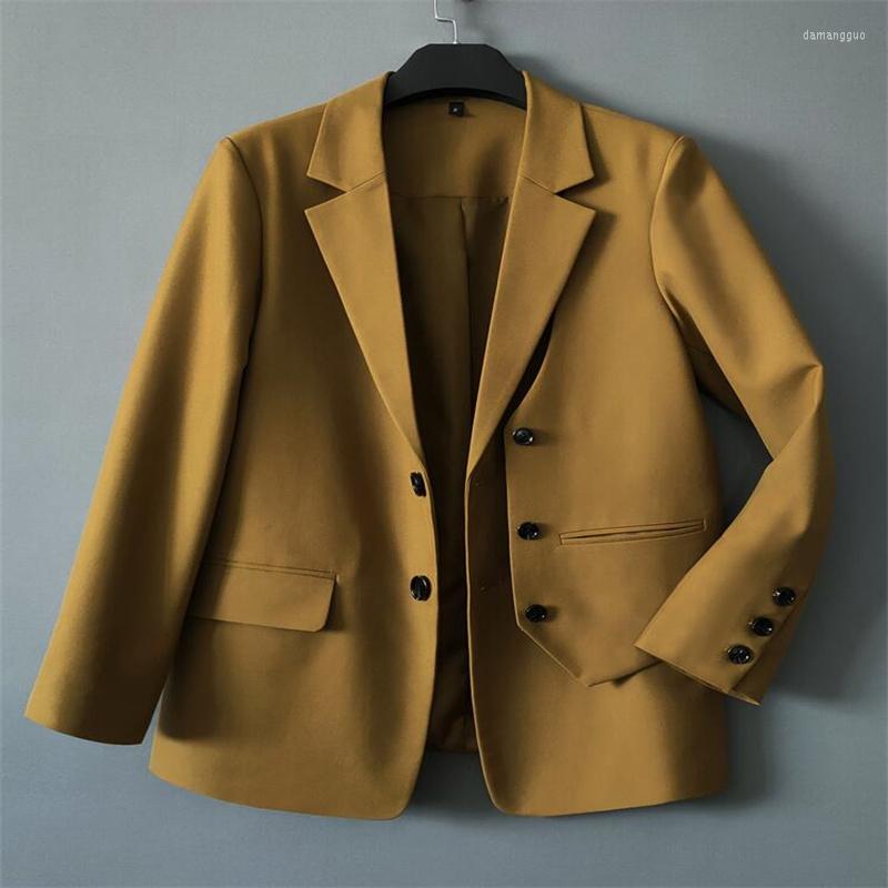 Men' Suits Spring Blazers Men' Jackets Business Fashion Loose Medium Length Solid Coat Chaquetas Hombre Roupa Masculina Black
Men' Suits Spring Blazers Men' Jackets Business Fashion Loose Medium Length Solid Coat Chaquetas Hombre Roupa Masculina Black