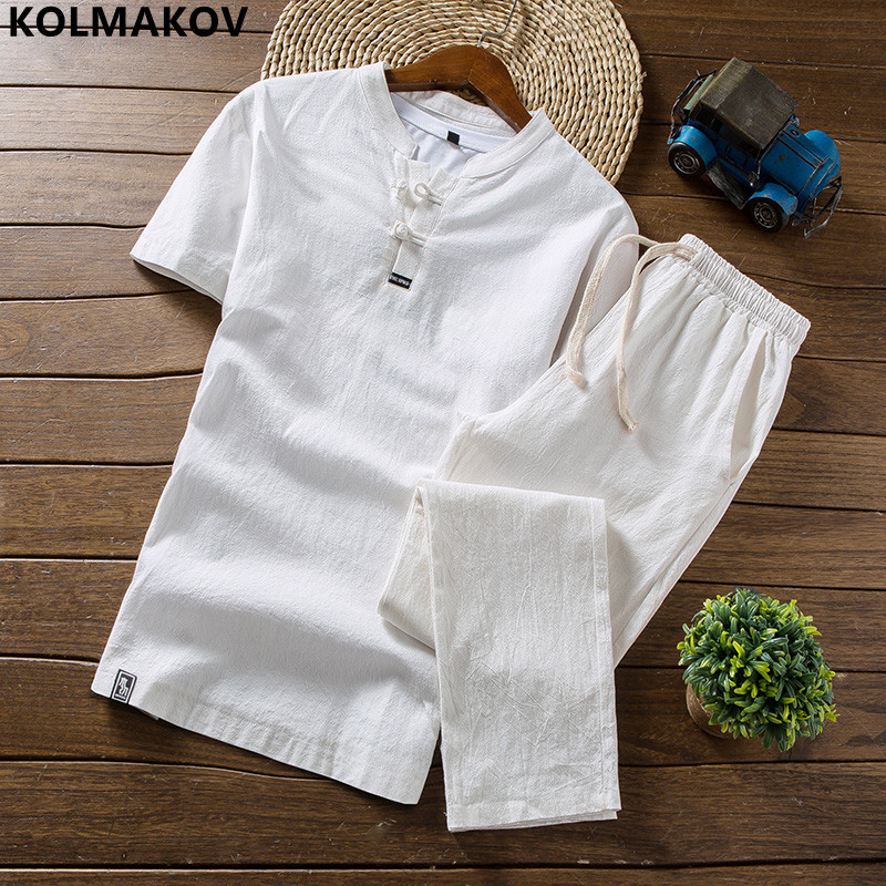 Men's Tracksuits Summer Classic Fashion Solid Color Cotton and Linen Two Piece Casual Slim Size High Quality Set 5XL 230413, Khaki
Men's Tracksuits Summer Classic Fashion Solid Color Cotton and Linen Two Piece Casual Slim Size High Quality Set 5XL 230413, Khaki