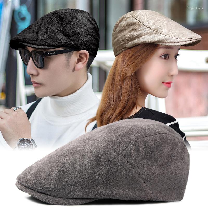 Berets Suede Thickened Beret Men And Women Autumn Winter Simplicity Hidden Hook Advance Hats Outdoor Fleece Warm Peaked Cap, Black
Berets Suede Thickened Beret Men And Women Autumn Winter Simplicity Hidden Hook Advance Hats Outdoor Fleece Warm Peaked Cap, Black