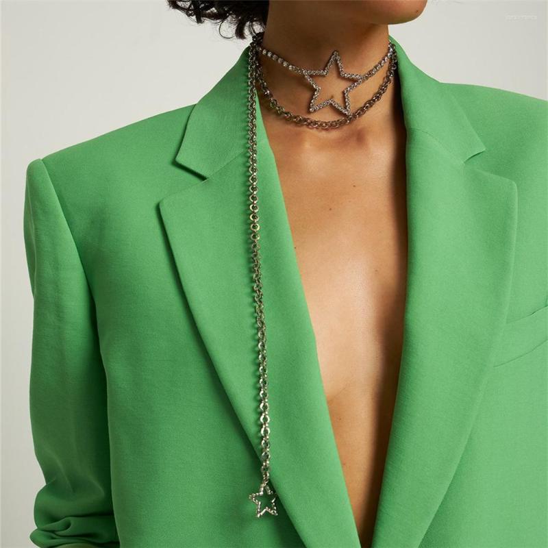 Choker Classic Five-pointed Star Shape Rhinestone Necklace Wedding Accessories Fashion Crystal Chain Ornaments Wholesale
Choker Classic Five-pointed Star Shape Rhinestone Necklace Wedding Accessories Fashion Crystal Chain Ornaments Wholesale