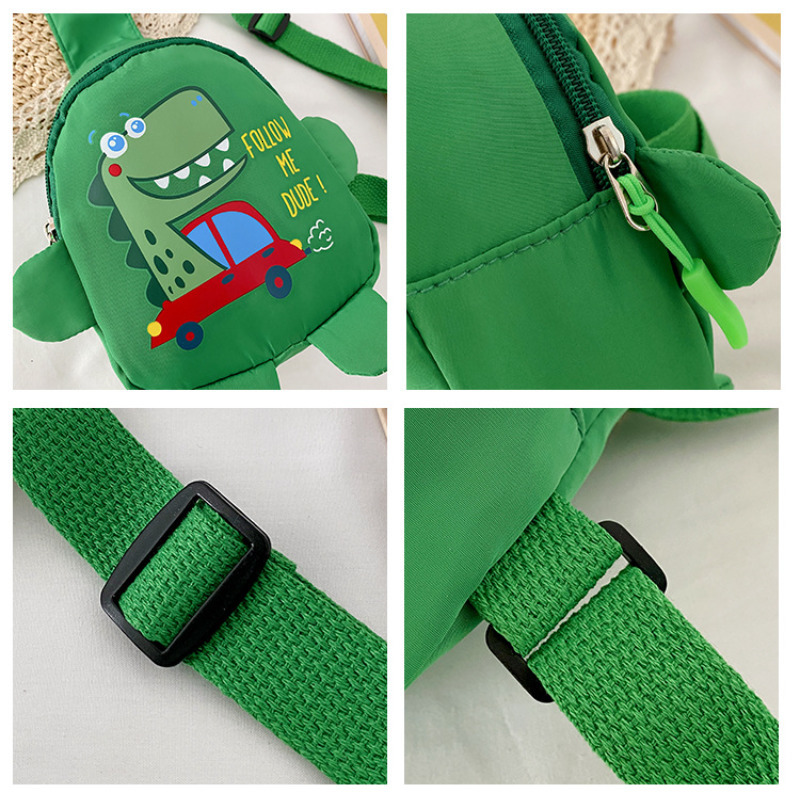 Handbags Cute Children Bag Cartoon Dinosaur Kids Bags Kindergarten Preschool Outdoor Travel Backpack for Boys Girls Shoulder Crossbody 230412