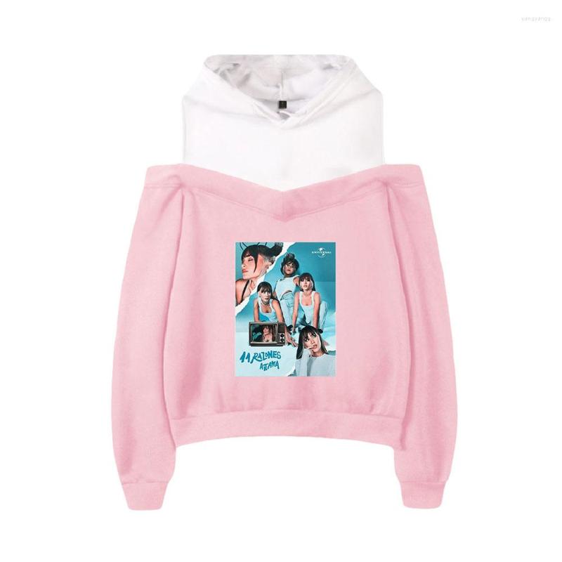 Women's Hoodies 2023 Aitana Ocana Off-Shoulder Hoodie Women Girls Sweatshirts Fashion Pullover Singer Tops Harajuku Clothes Cosplay, Pink
Women's Hoodies 2023 Aitana Ocana Off-Shoulder Hoodie Women Girls Sweatshirts Fashion Pullover Singer Tops Harajuku Clothes Cosplay, Pink