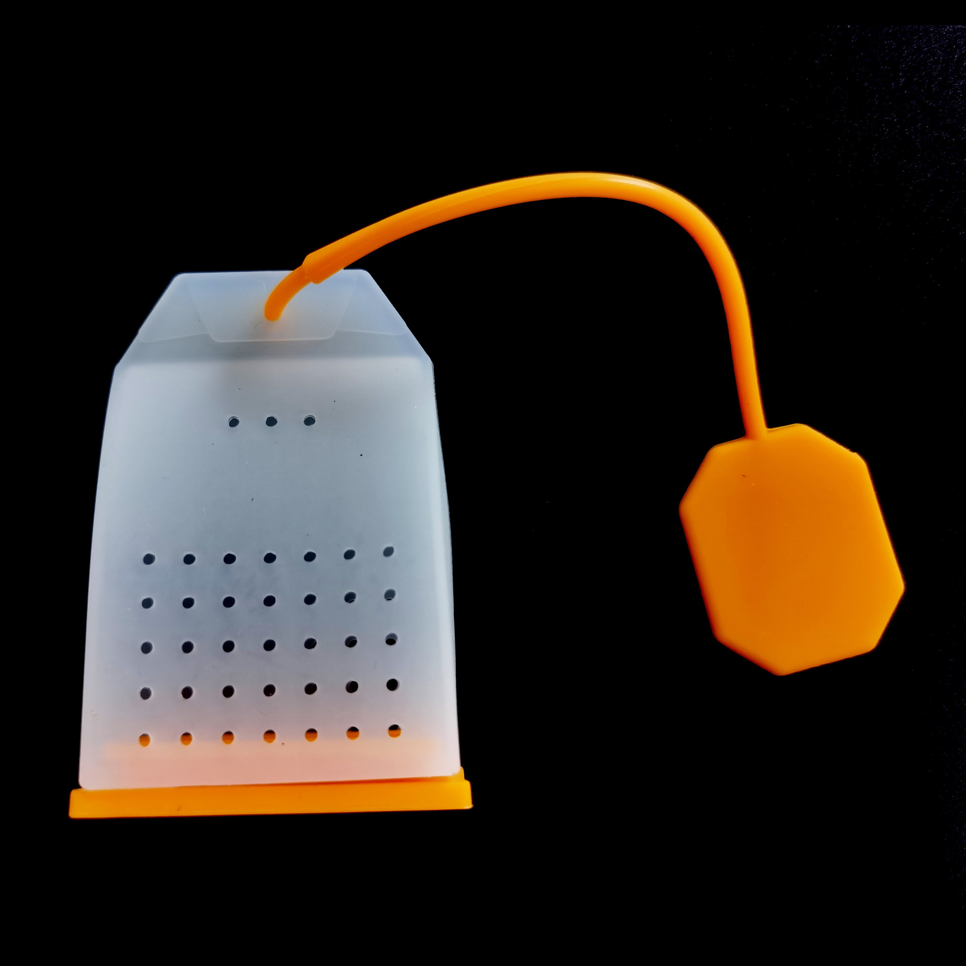 Food-grade Silicone Mesh Tea Infuser tools Reusable Strainer Bag Style Loose TeaLeaf Spice Filter Diffuser Coffee Strainers CCJ2054