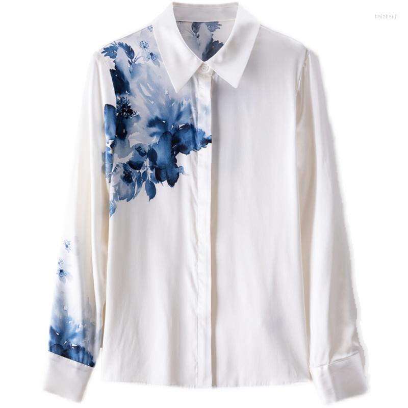 Women' Blouses Elegant Ladies Shirts Fashion Printing Women Chic Spring Autumn Causal Long Sleeve Mujer Blusas, White
Women' Blouses Elegant Ladies Shirts Fashion Printing Women Chic Spring Autumn Causal Long Sleeve Mujer Blusas, White