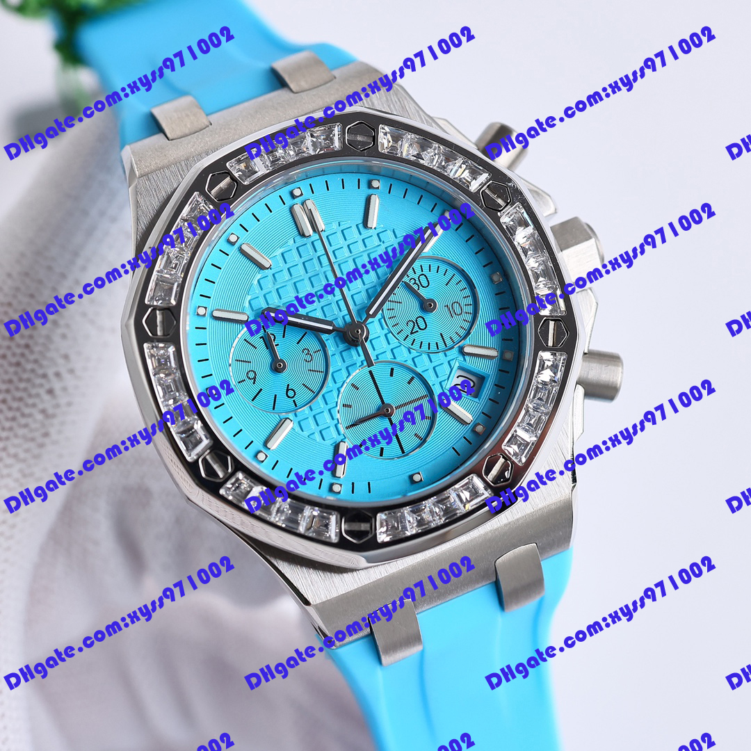 Men's Watch Quartz Electronic Movement 37mm Blue Dial Diamond Ring Women's Watch Blue Rubber Band Sapphire Glass Watch Timer Function 26231BA.ZZ.D027CA.01 wristwatch
Men's Watch Quartz Electronic Movement 37mm Blue Dial Diamond Ring Women's Watch Blue Rubber Band Sapphire Glass Watch Timer Function 26231BA.ZZ.D027CA.01 wristwatch