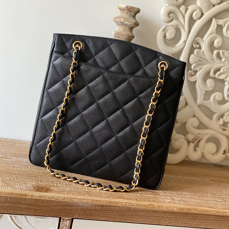 Luxury Shopping Bag Designer Tote Bag 30CM Caviar Chain Bag High Imitation Shoulder Bag With Box ZC279
Luxury Shopping Bag Designer Tote Bag 30CM Caviar Chain Bag High Imitation Shoulder Bag With Box ZC279