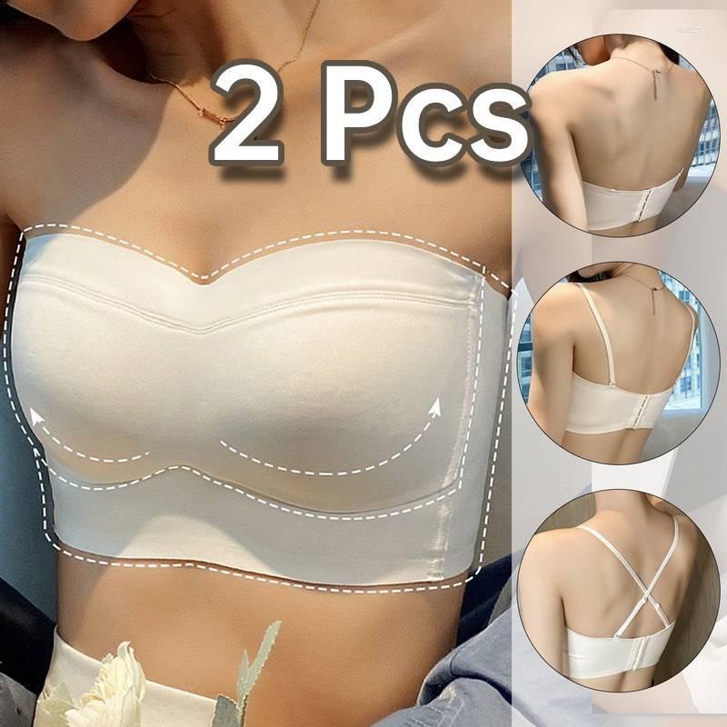 Yoga Outfit Strapless Bras For Women Wedding Seamless Push Up Bra Bralette Wireless Invisible Tube Tops Boneless Lingerie Sexy, White
Yoga Outfit Strapless Bras For Women Wedding Seamless Push Up Bra Bralette Wireless Invisible Tube Tops Boneless Lingerie Sexy, White