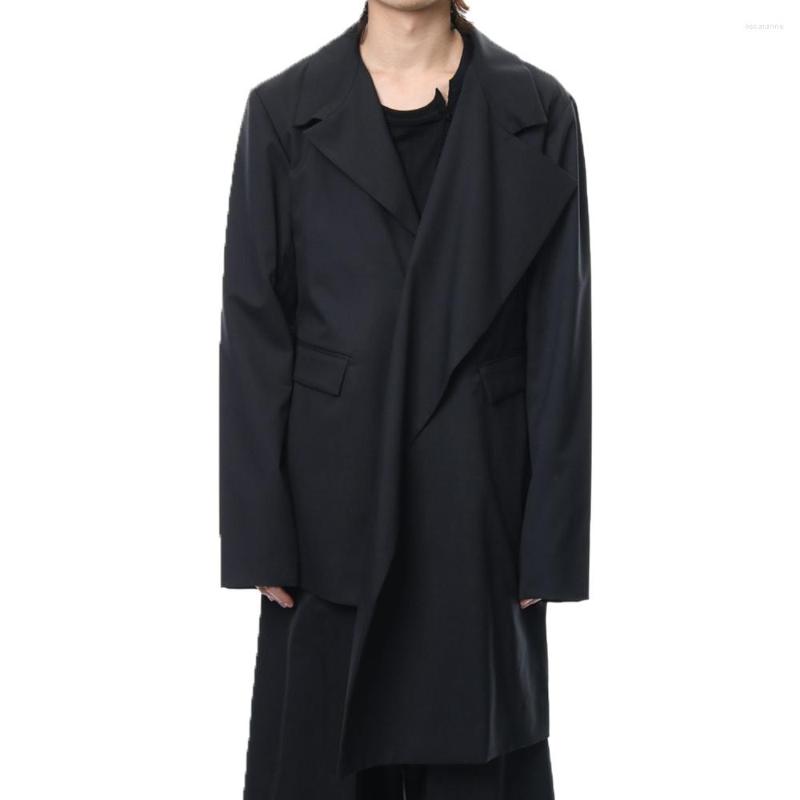 Men's Suits Summer Blazers Men 2023 Spring Irregular Slim Long Sleeve Jacket Black Plus Size Overcoat Male Casual Catwalk Clothes
Men's Suits Summer Blazers Men 2023 Spring Irregular Slim Long Sleeve Jacket Black Plus Size Overcoat Male Casual Catwalk Clothes