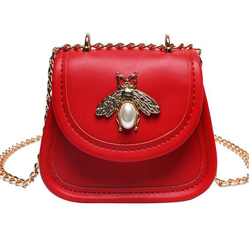 Bees Kids Handbags Coin Purse Girls Boys Chain One Shoulder Messenger Bags Children Princess Mini Wallet, Red
Bees Kids Handbags Coin Purse Girls Boys Chain One Shoulder Messenger Bags Children Princess Mini Wallet, Red