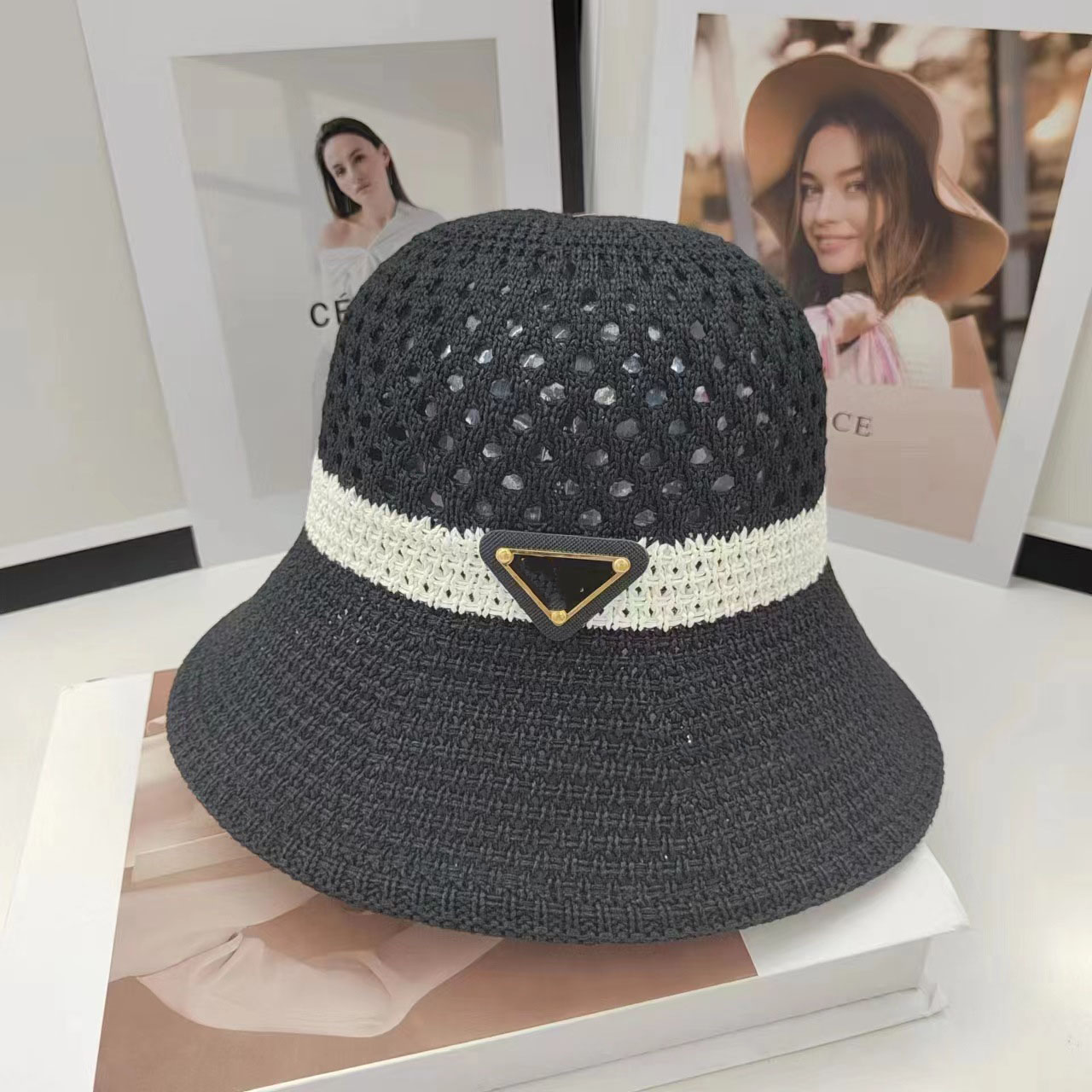 Hipster women's beach hat outdoor sports sun visor hat woven UV protection dome wide brimmed hat travel must-have, Pink
Hipster women's beach hat outdoor sports sun visor hat woven UV protection dome wide brimmed hat travel must-have, Pink