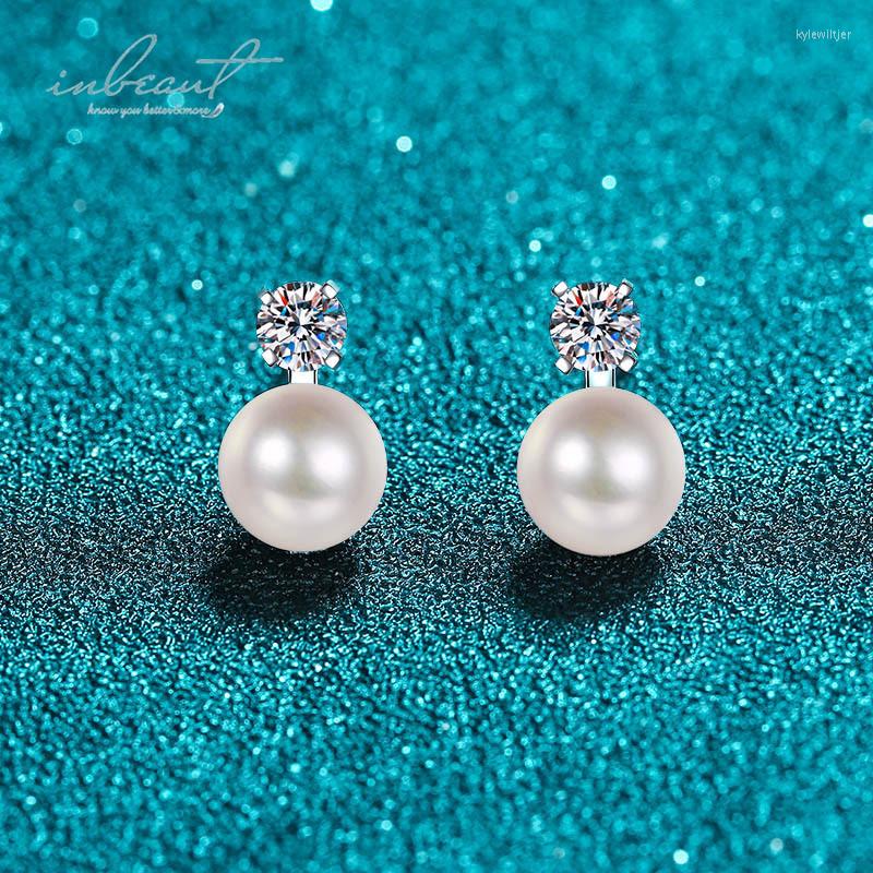 Stud Earrings Inbeaut 925 Silver Excellent Cut Total 0.6 Ct D Color Pass Diamond Test Moissanite Natural Pearl Gift Fine Jewelry
Stud Earrings Inbeaut 925 Silver Excellent Cut Total 0.6 Ct D Color Pass Diamond Test Moissanite Natural Pearl Gift Fine Jewelry