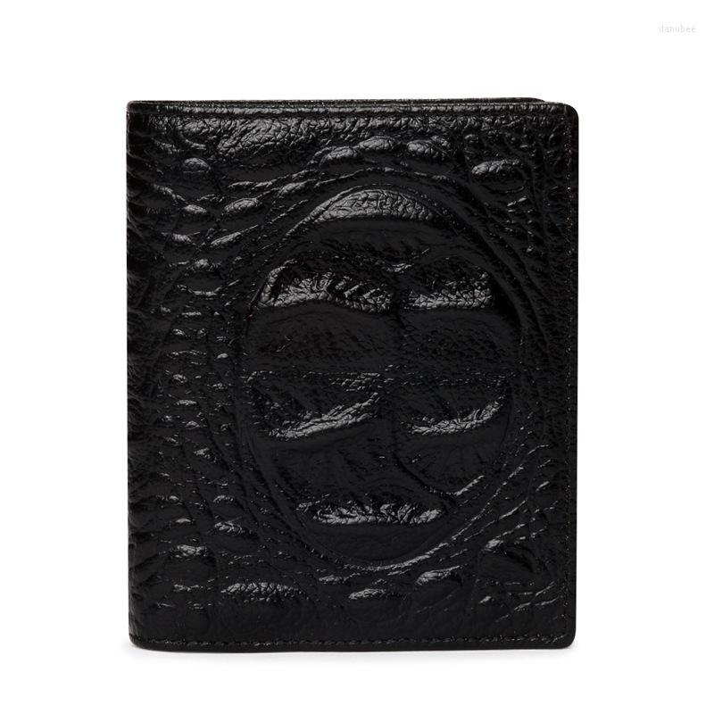 Wallets Bifold Wallet Male Men Driver License Card Holder Short Crocodile Pattern Men's Business Leather Purse, Vertical black
Wallets Bifold Wallet Male Men Driver License Card Holder Short Crocodile Pattern Men's Business Leather Purse, Vertical black