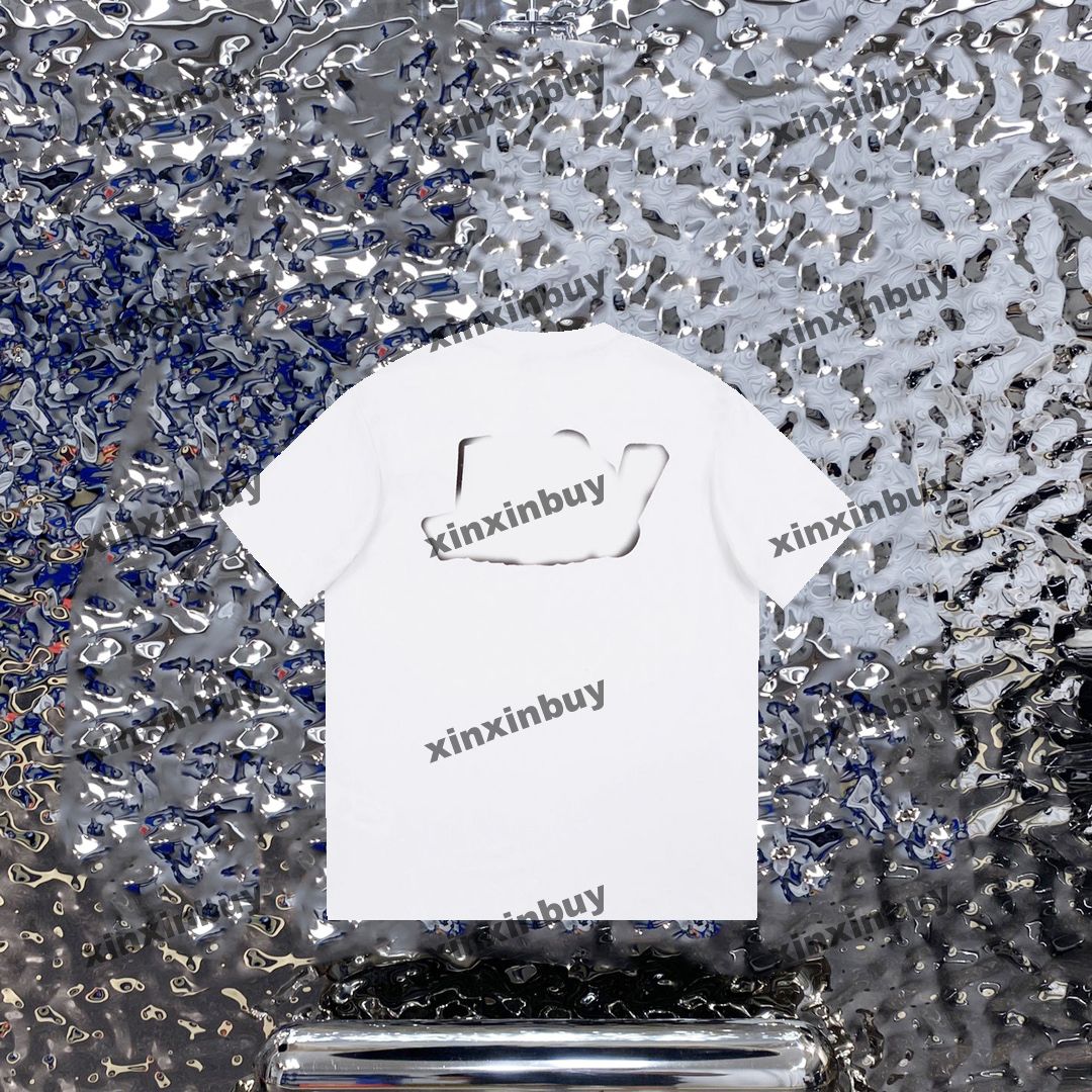 xinxinbuy Men designer Tee t shirt 23ss Paris patch leather letter short sleeve cotton women Black White blue gray XS-L
xinxinbuy Men designer Tee t shirt 23ss Paris patch leather letter short sleeve cotton women Black White blue gray XS-L