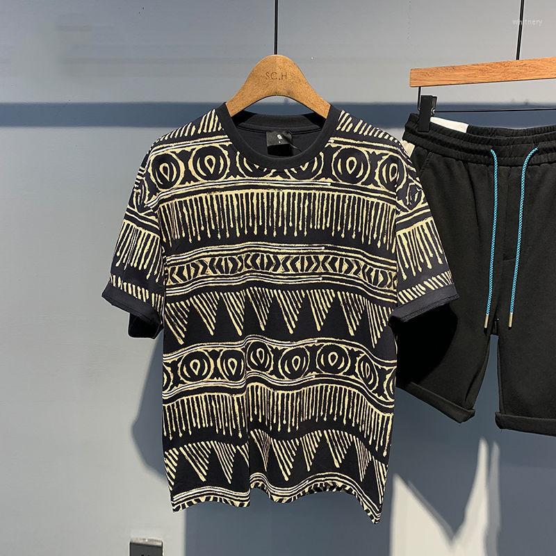 Men's T Shirts Summer Street Hip-Hop T-Shirt Personalized Craft Printing Multi-Style Casual Comfortable Brand Delicate Short, As shown asian size
Men's T Shirts Summer Street Hip-Hop T-Shirt Personalized Craft Printing Multi-Style Casual Comfortable Brand Delicate Short, As shown asian size