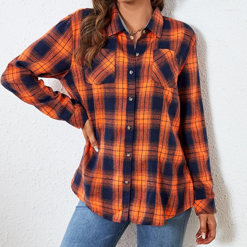 Women's Blouses Spring Autumn Plaid Shirt Women Shirts Long Sleeve Quality Cotton Casual 2023 Fashion Tops Cardigan
Women's Blouses Spring Autumn Plaid Shirt Women Shirts Long Sleeve Quality Cotton Casual 2023 Fashion Tops Cardigan