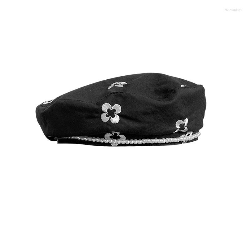 Berets Spring Autumn Vintage Girls Adjustable Breathable Embroidery Women Black French Artist Beret Painter Hat BJM02
Berets Spring Autumn Vintage Girls Adjustable Breathable Embroidery Women Black French Artist Beret Painter Hat BJM02