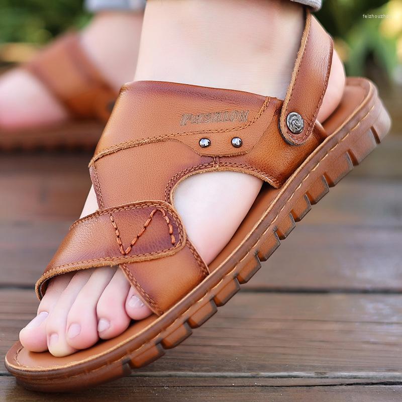 Sandals 2023 Open-toed Breathable Men's Summer Non-slip Casual Beach Shoes First Layer Cowhide Comfortable Fashion Slippers, Yellow
Sandals 2023 Open-toed Breathable Men's Summer Non-slip Casual Beach Shoes First Layer Cowhide Comfortable Fashion Slippers, Yellow