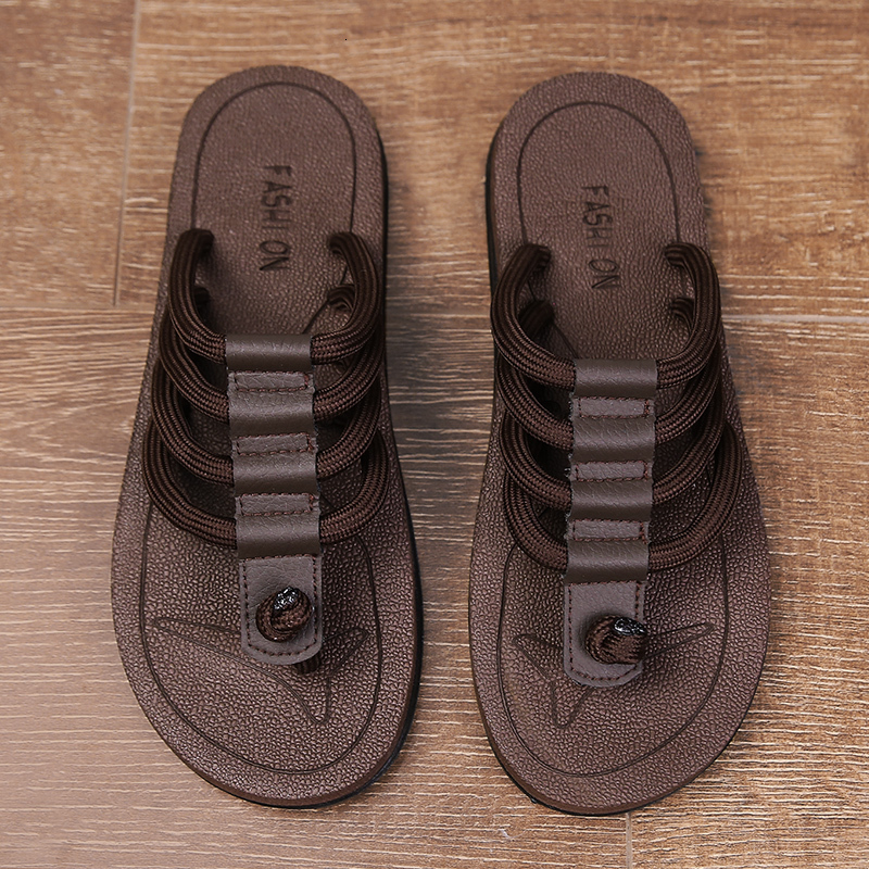 Slippers Quality flip flops men slippers designers brand beach summer man sandals nice casual anti travel mens rope handmade male toe 230413, Grey
Slippers Quality flip flops men slippers designers brand beach summer man sandals nice casual anti travel mens rope handmade male toe 230413, Grey