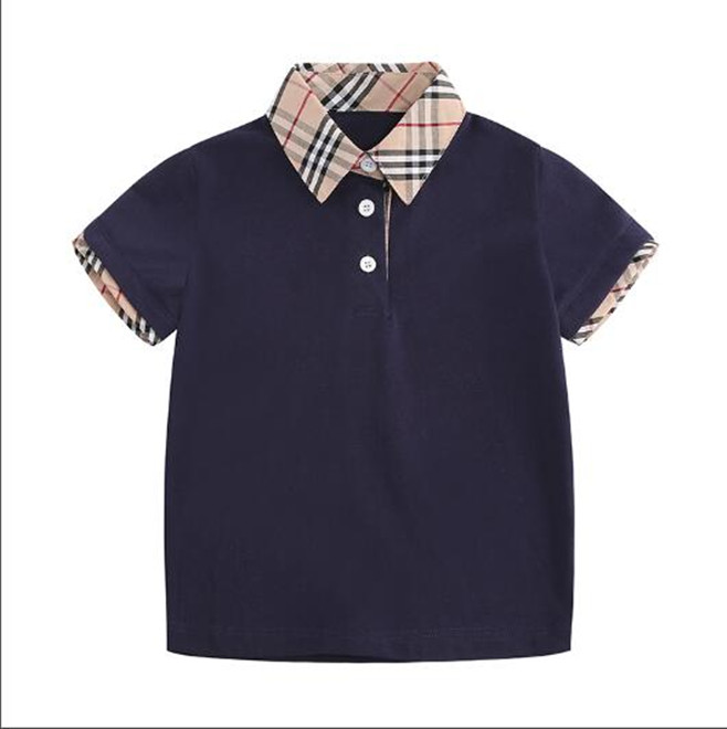 Lovely Baby Boys Girls Plaid T-shirts Summer Kids Short Sleeve T-shirt Children Turn-Down Collar Tops Tees Child Shirt tn, Children's garments
Lovely Baby Boys Girls Plaid T-shirts Summer Kids Short Sleeve T-shirt Children Turn-Down Collar Tops Tees Child Shirt tn, Children's garments