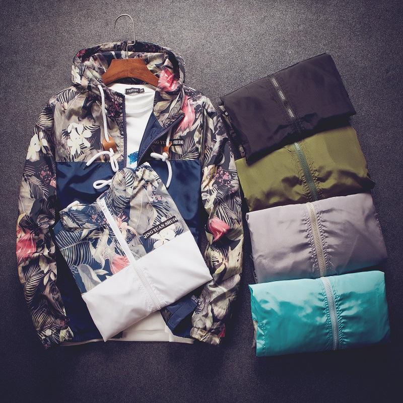 Men's Jackets Fashion Slim Youth Hooded Jacket Floral Patchwork Spring Autumn Casual Coats Baseball Men Streetwear Overcoat, White
Men's Jackets Fashion Slim Youth Hooded Jacket Floral Patchwork Spring Autumn Casual Coats Baseball Men Streetwear Overcoat, White