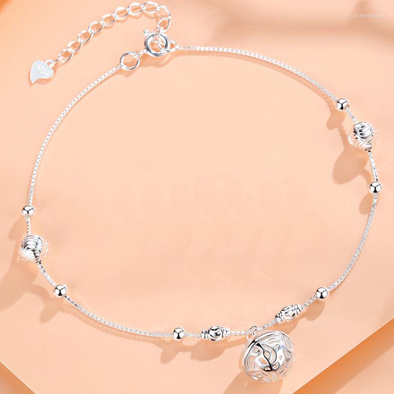 Anklets Ruifan Genuine 925 Sterling Silver Bell Pendant Summer For Women Ladies Anklet Chain Fine Jewelry Accessories YBR272
Anklets Ruifan Genuine 925 Sterling Silver Bell Pendant Summer For Women Ladies Anklet Chain Fine Jewelry Accessories YBR272