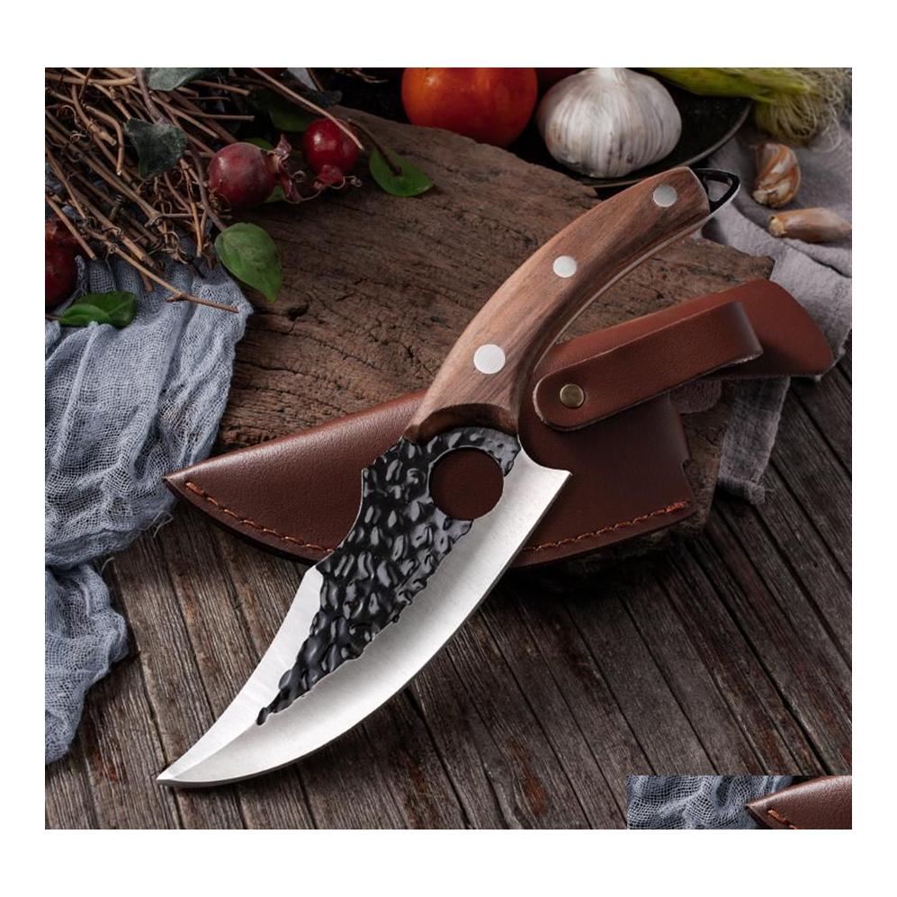 

Kitchen Knives 6 Meat Cleaver Butcher Knife Stainless Steel Hand Forged Boning Chop Slicing Cookware Cam Kinv313E Drop Delivery Home Dhemj