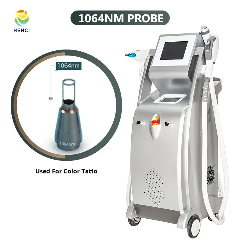 2023 Nd yag q switch laser equipment tattoo removal Permanent Laser Hair Removal OPT IPL RF Skin Rejuvenation machine